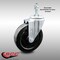 Service Caster 5 Inch SS Hard Rubber Wheel Swivel 3/8 Inch Threaded Stem Caster SCC-SSTS20S514-HRS-381615 - alternate 5